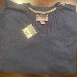 Eddie Bauer Men’s V-Neck Sweater Size:XXL